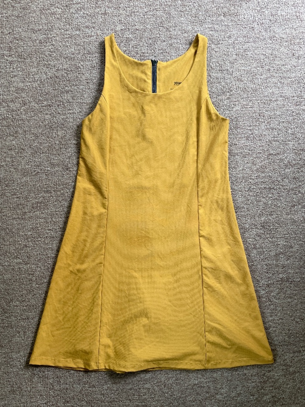Youer “Do It” Dress, Goldenhour. Size Small, EUC